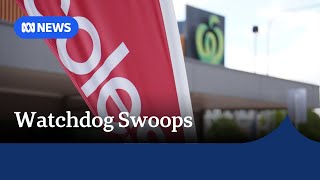 ACCC accuses Coles and Woolworths of misleading customers over promotional prices  ABC News [upl. by Eilyw]