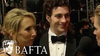 Aaron Johnson amp Sam TaylorWood  BAFTA Film Awards in 2010 Red Carpet [upl. by Alimac]