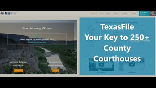 TexasFile Quick Site Demo [upl. by Mab808]