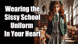 ASMR Femme and Sissy School Affirmation Wearing the Uniform in Your Heart [upl. by Desdemona773]