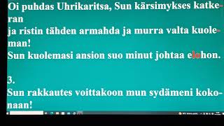 Jos Herra soisi syntisen karaoke [upl. by Cristionna]