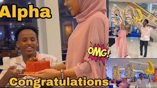 ALPHA AYAAN USAMEEYAY SURPRISE QURUX BADAN FARXADIISA 400K [upl. by Noslen]