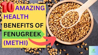 10 AMAZING HEALTH BENEFITS OF FENUGREEK METHI  JOT DOWN [upl. by Noreen996]