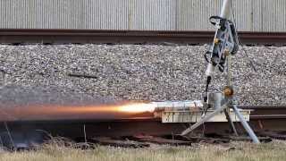 N2OPVC Hybrid Rocket Motor Static Test 122012 [upl. by Beacham339]