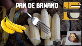 Como Hacer pan de Guineo Banana estilo Honduras [upl. by Mutua140]