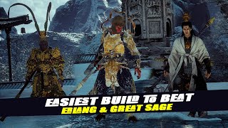 Easiest Build To Beat Erlang amp The Great Sage Broken Shell  Black Myth Wukong [upl. by Holladay]