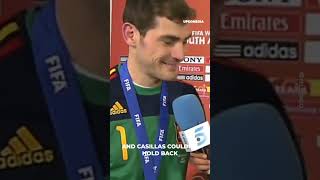 The day Iker Casillas broke all protocol shorts [upl. by Adnohsed]