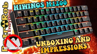 Hiwings H1200 Wireless GHOSTLESS Gaming Keyboard Unboxing and Impressions 10 Off in Description [upl. by Nitsuga774]