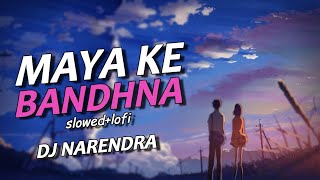 Maya Ke Bandhana  Slowed  Cg Lofi Relax  DJ Narendra  Laxman Masturiya  Alka Chandrakar [upl. by Yremogtnom]