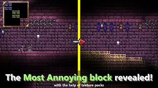 The quotMost Annoying Blocksquot in Terraria ─ Cracked Dungeon Bricks can be destroyed with these [upl. by Arriaes238]