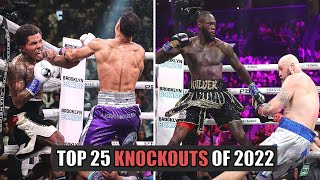 Boxings Top 25 Knockouts Of 2022 [upl. by Mya13]