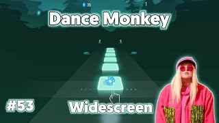 Tiles Hop  DANCE MONKEY TONES AND I quotWidescreenquot BeastSentry [upl. by Shornick]