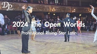 YiHsiang Wang王奕翔 amp YuChen Chu朱宥蓁  2024 The Open Worlds  Professional Rising Star Latin  Samba [upl. by Llednyl]