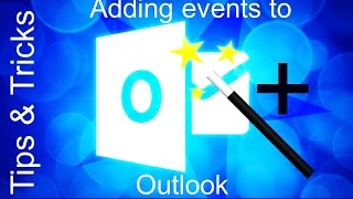 Outlook Tips amp Tricks to quickly add events amp activities in Calendar [upl. by Chelsy]