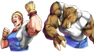 Mitsuko Nonomura 野々村光子 The Boar  Bloody Roar Hyper Beast Duel PS1 [upl. by Rawley]