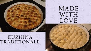 MANTIA me mish ose gjath 🥰 Recepti i Gjyshes  Minced meat bags  Dumplings to bake easy [upl. by Bowles311]