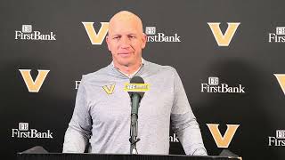 Vanderbilt coach Clark Lea on the South Carolina loss [upl. by Sirtimed]