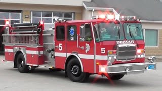 Dracut MA Fire Department Car 2 amp Engine 5 Responding [upl. by Kingdon]