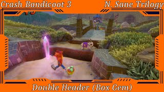 Crash Bandicoot 3 Warped  Double Header Box Gem [upl. by Rimola]