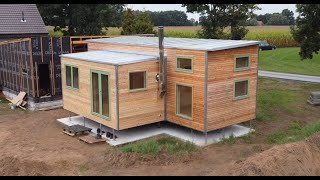 Modulares TinyHouse als Erstwohnsitz von Modulholzhaus [upl. by Lama988]