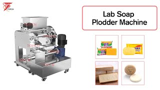 lab soap extruder plodder machine [upl. by Atilamrac]