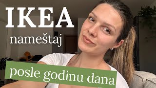 IKEA NAMEŠTAJ  1 Year Review  iskreno mišljenje o Malm Kivik Jarvfjallet [upl. by Boehike]