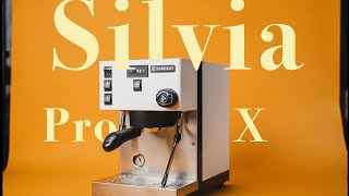 New Espresso Machine Rancilio Silvia Pro X [upl. by Enaerb319]