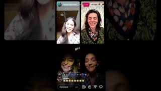 Hailee Steinfeld Instagram Live Dickinson Cast [upl. by Inat]