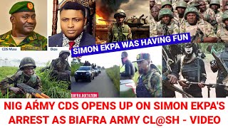 Nig Army Boss CDS Musa Gives Update On Simon Ekpas Arrest In Finland amp Biafra Army Clsh [upl. by Thordia167]