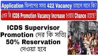 অঙ্গনওয়াড়ি সুপারভাইজার প্রমোশন রেজাল্ট  ICDS Promotion Total Vacancy Increased Or Not [upl. by Nosa930]