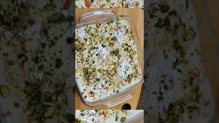 Quick and easy milk dessert  Arabian Dessert recipe viralshorts easyrecipedessert [upl. by Allys939]