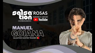 ROSAS  SALSATION ®️ CHOREOGRAPHY by MANUEL GOIANA SALSATION MASTER TRAINER [upl. by Ytsirhc]