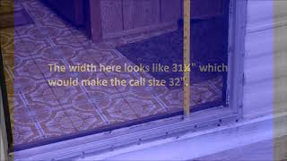 How To Measure an Outswing Door [upl. by Shirleen148]