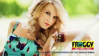 TAYLOR SWIFT COVERS EMINEM ON FROGGY IN 2006 [upl. by Lirbij]