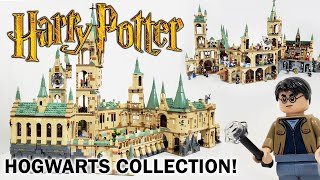 Combining ALL ELEVEN Hogwarts Expansion Sets 20212023 – LEGO Harry Potter [upl. by Nala233]