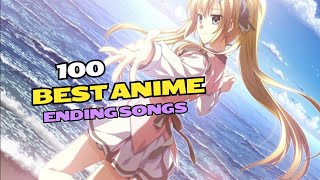 100 BEST Legendary Anime Endings [upl. by Ecinnahs]