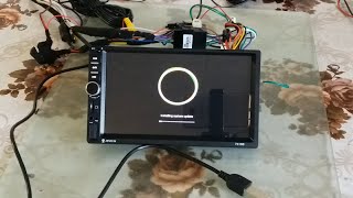 Upgrade firmware update soft player 2din navigatie android MTK 8227L de la android 9 la 10 [upl. by Yvaht]