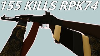 155 kills with the RPK74 in Phantom Forces [upl. by Kaliski708]