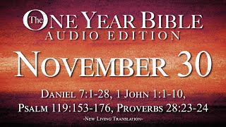 November 30  One Year Bible Audio Edition [upl. by Adhern]