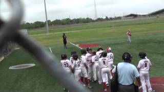 TRACTION CANES BLACL 11U VS DEFENDERS BASEBALL AT FORD PARK BRACKET PLAY [upl. by Ihtac]