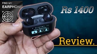 Hammer Screen Tws ENCANC CALLING Earbuds Unboxing Review RENEWED [upl. by Ydisac]