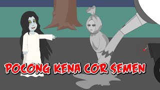 Truk MolenPocong Di CorPocong SialFunny CartoonHoror Lucu Episode 17 [upl. by Cherin]