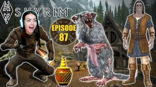 Skyrim BLIND Playthrough 2023  First Time Playing Episode 87 [upl. by Anaiad]