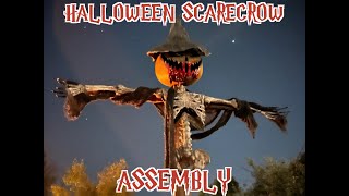 Halloween Yard haunt scarecrow assembly [upl. by Orly798]