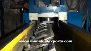 Manek  Knife Sharpening  Blade Grinding Machine  with Clamping Type Table [upl. by Ruprecht733]