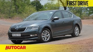 2017 Skoda Octavia  First Drive  Autocar India [upl. by Calva]