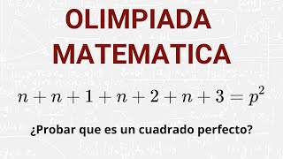 Ejercicio de OLIMPIADA MATEMATICA [upl. by Aikemehs]