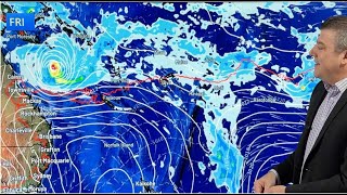 7 Day Pacific Outlook  Cyclone Jaspers threat to Queensland [upl. by Issor748]