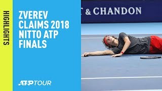 Highlights Zverev Defeats Djokovic In Final Of Nitto ATP Finals 2018 [upl. by Dominique]