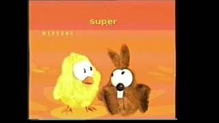 Super rtl Toggolino Werbeblock  Werbung  Trailer  idents  Abspann Ostern 2003 [upl. by Isabea234]